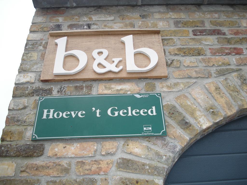 B&B Hoeve 'T Geleed Damme Dış mekan fotoğraf